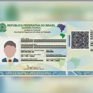 Nova Carteira de Identidade Nacional começa a ser emitida nesta quinta-feira (11)